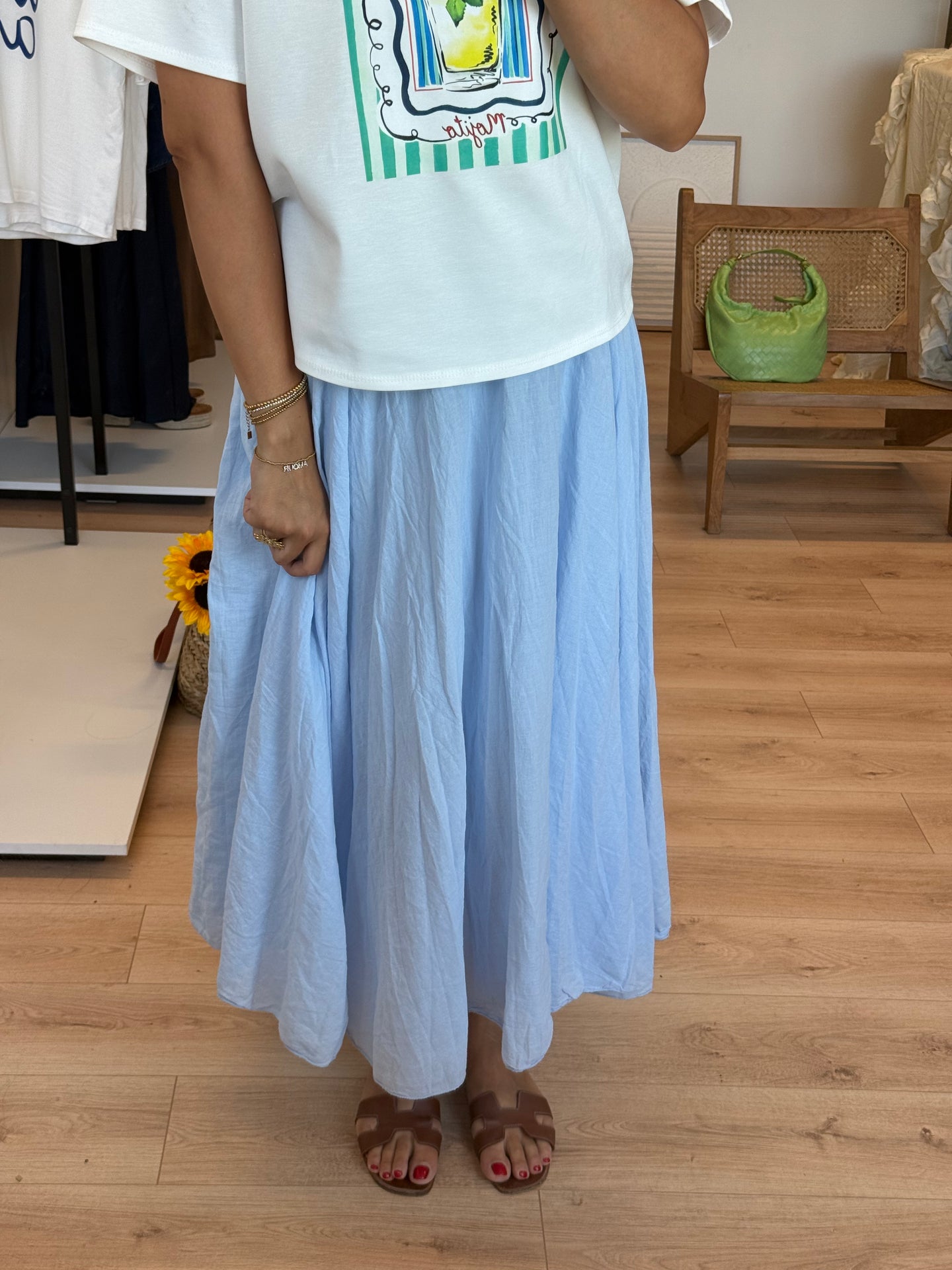 JUPE ALMA BLEU