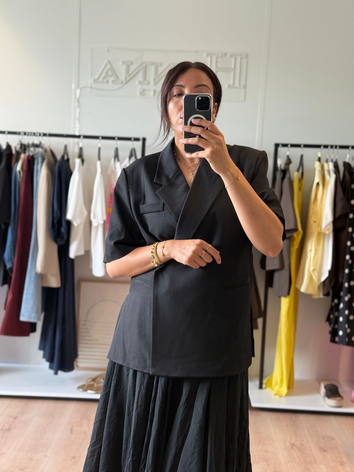 Blazer noir Léna