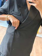 Charger l&#39;image dans la galerie, Blazer noir Léna
