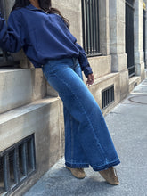 Charger l&#39;image dans la galerie, Jean Femme Taille Haute Évasé Tania
