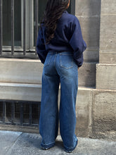 Charger l&#39;image dans la galerie, Jean Femme Taille Haute Évasé Tania
