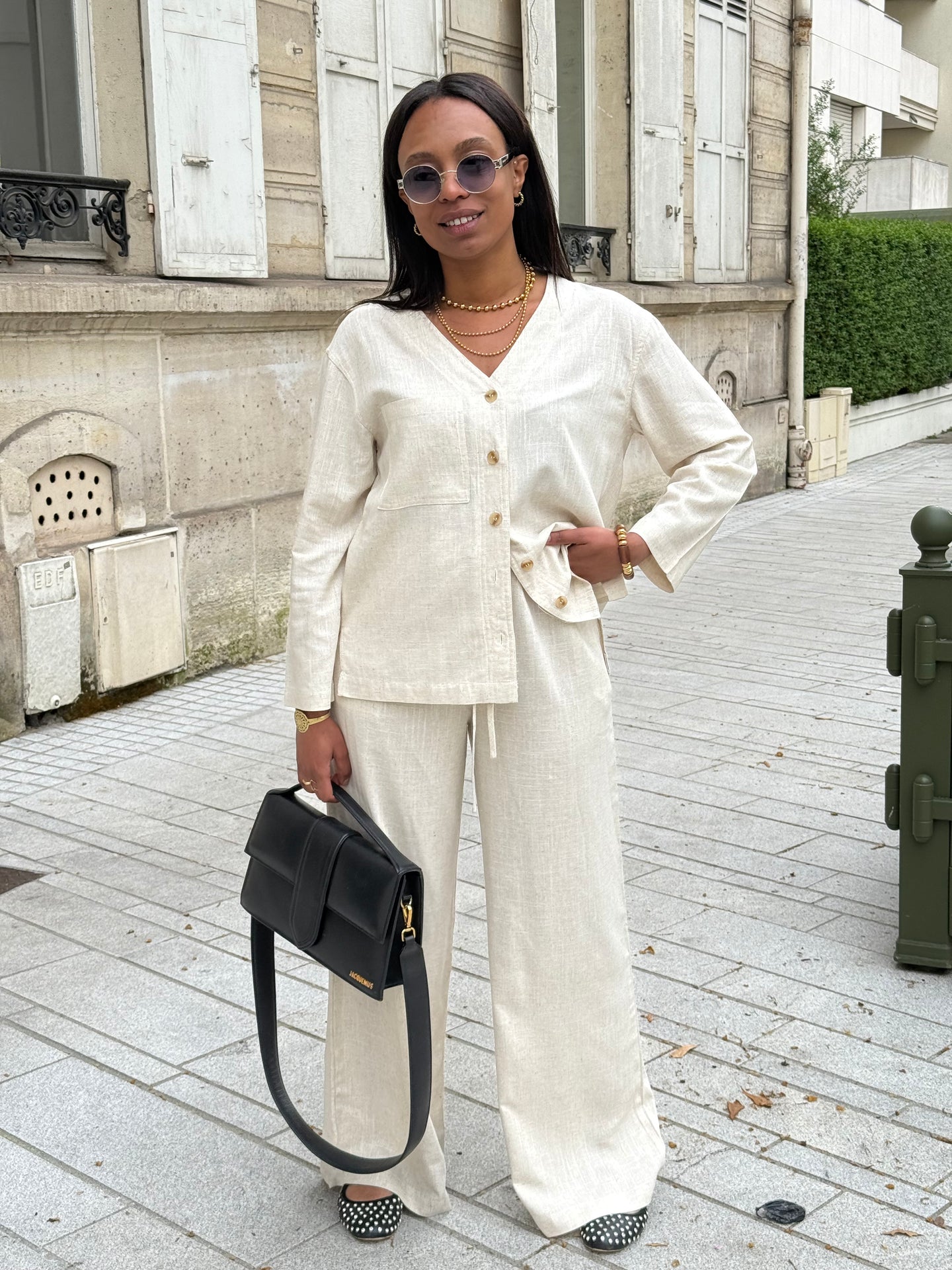 L'ensemble beige Lino