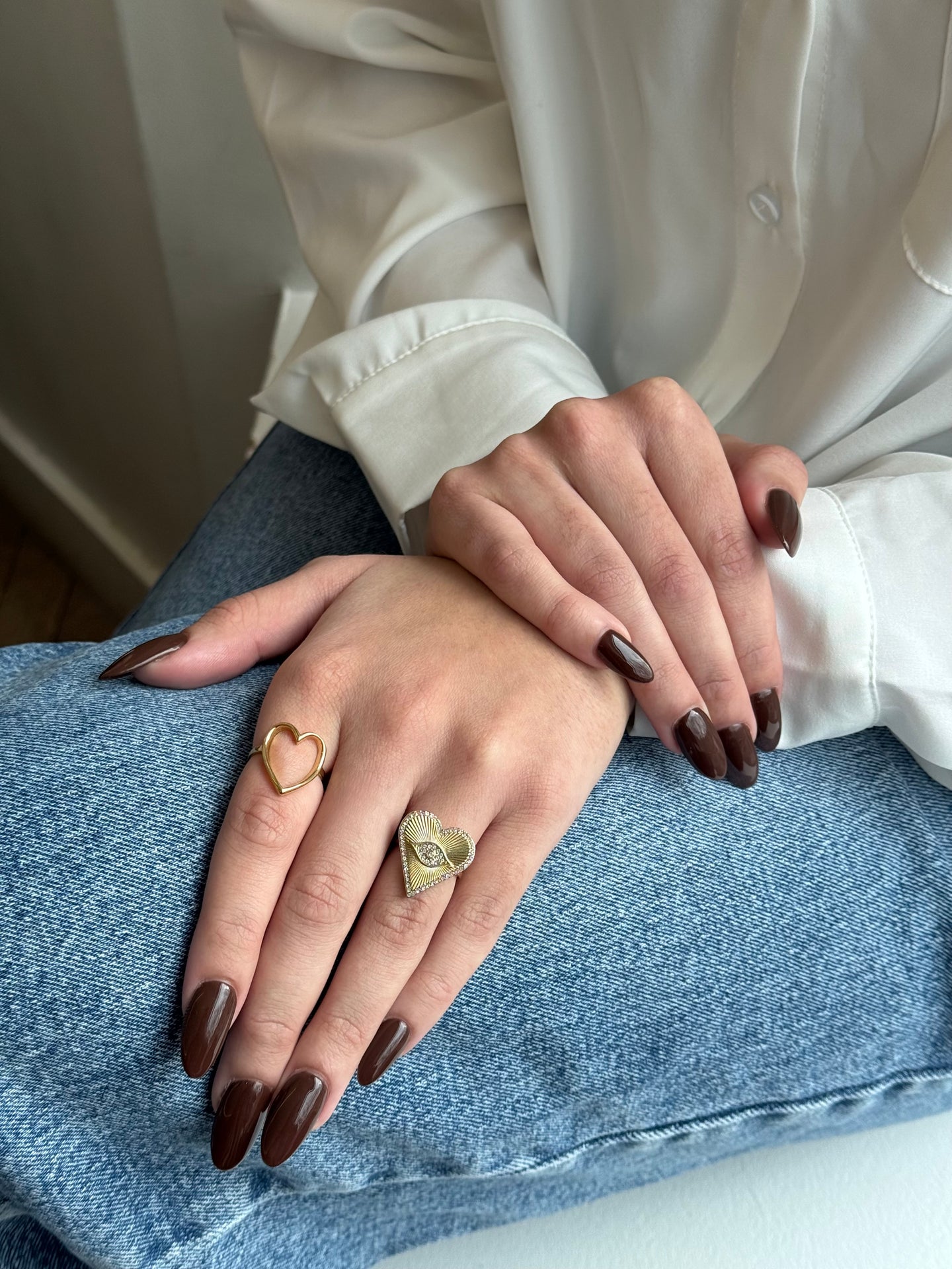 Bague Coeur vide Laura